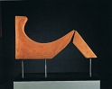 9704  Nut  1997	<br />Terracotta,  53 x 98 x 13 cm